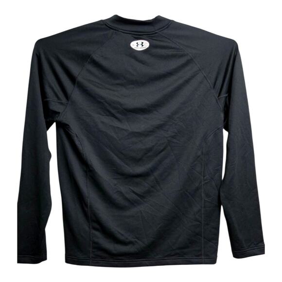 Under Armour Men’s XL Black Long Sleeve HeatGear Compression Shirt Performance - Picture 3 of 7